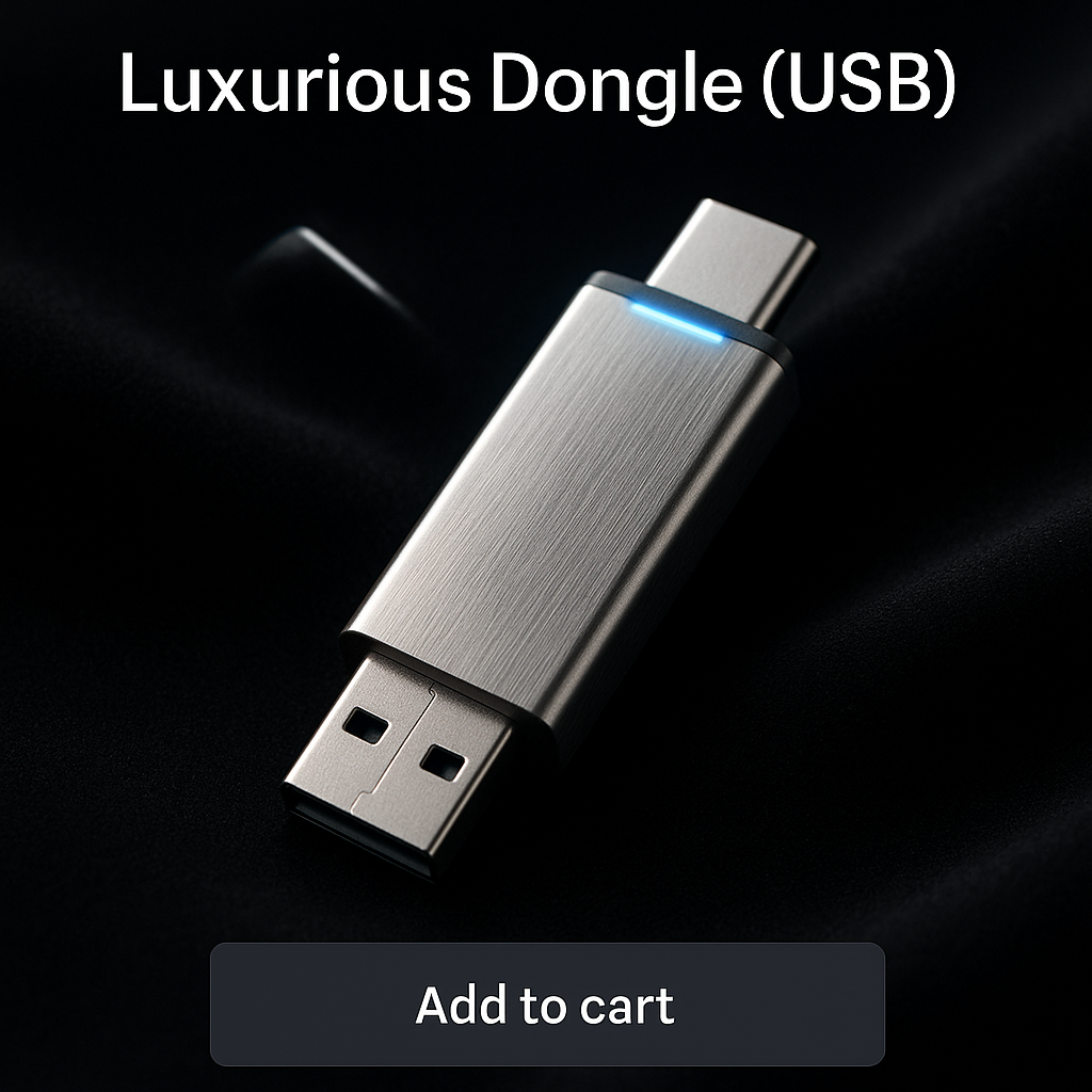 Luxurious Dongle (USB)